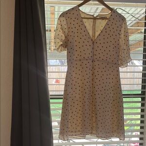 Madewell Strawberry Silk Dress